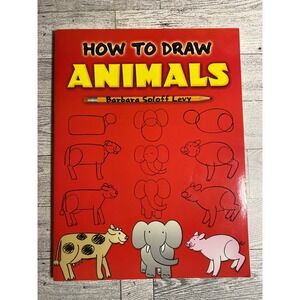 How to Draw Animals Barbara Soloff Levy 2008 Paperback Art Instruction Guide